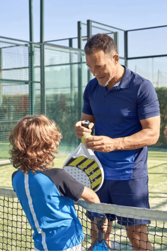 In-person padel coaching