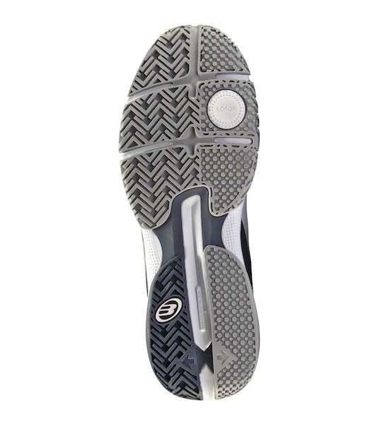 padel shoes with hybrid outsole