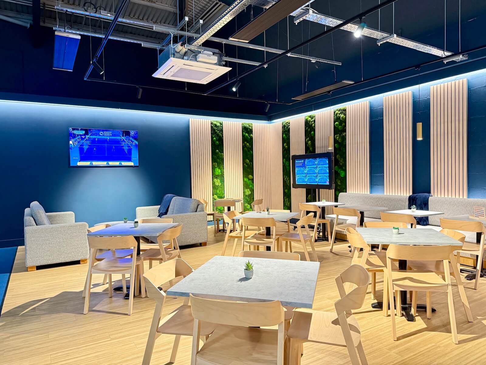 The Padel Club Gloucester Quays Social Space