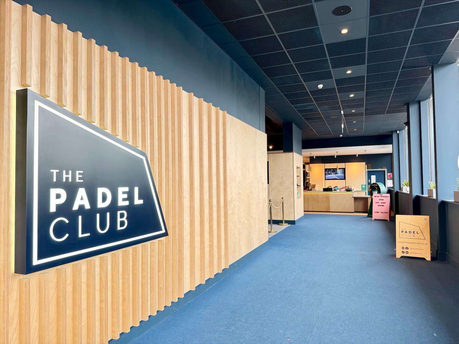 The Padel Club Gloucester Quays Entrance