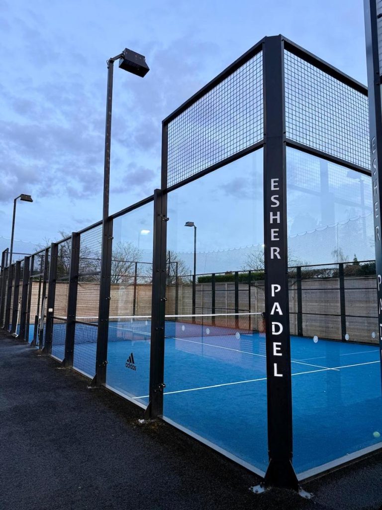 Esher Tennis & Padel Club floodlit court